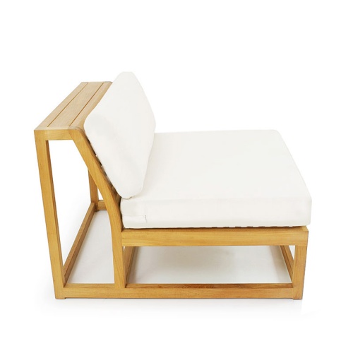 Maya 6 pc Teak Sectional Set - Picture K