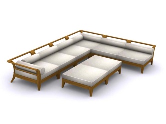 Aman Dais 11 pc L Lounge Set