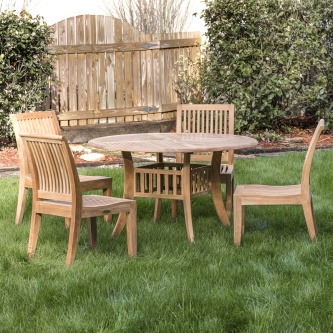 5 pc Hyatt Laguna Teak Dining Set