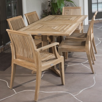 7 pc Pyramid Dining Set