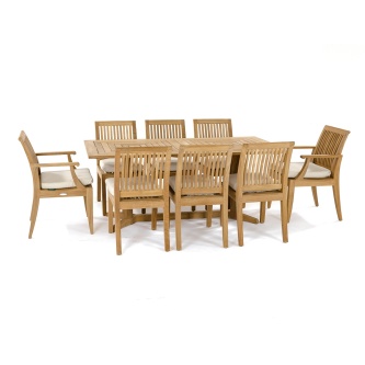9pc Laguna Pyramid Dining Set