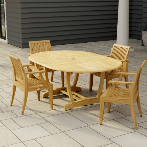 Martinique 5 pc Dining Set - Picture A