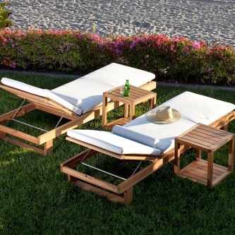 Horizon Double Chaise Set