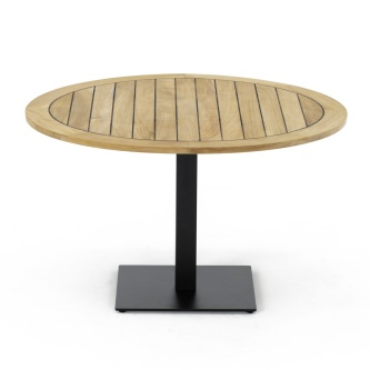 Vogue 48" Dia Table Top Black Base Combo