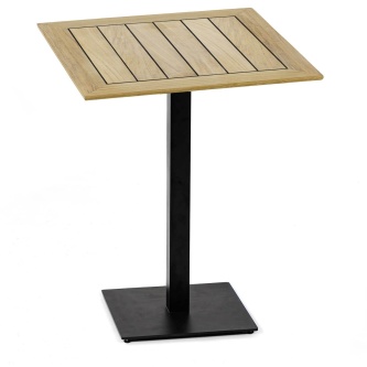 Vogue 42" x 42"  Square Bar Table and Base Combo