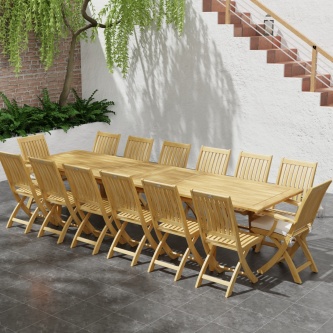 Laguna Barbuda 15 pc Dining Set