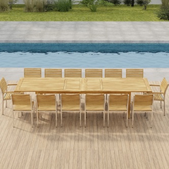 Laguna Vogue 15 pc Dining Set