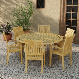 7 pc Vogue Sussex Dining Set