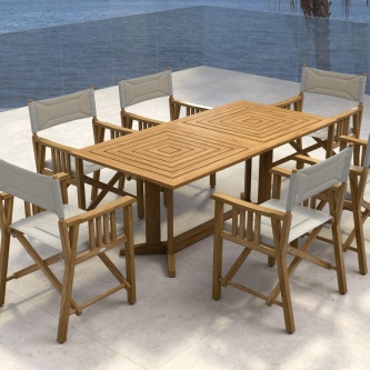 7 pc Pyramid Director Dining Set