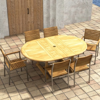 7 pc Martinique Vogue Dining Set
