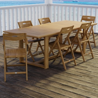 Horizon Surf Dining Set for 6