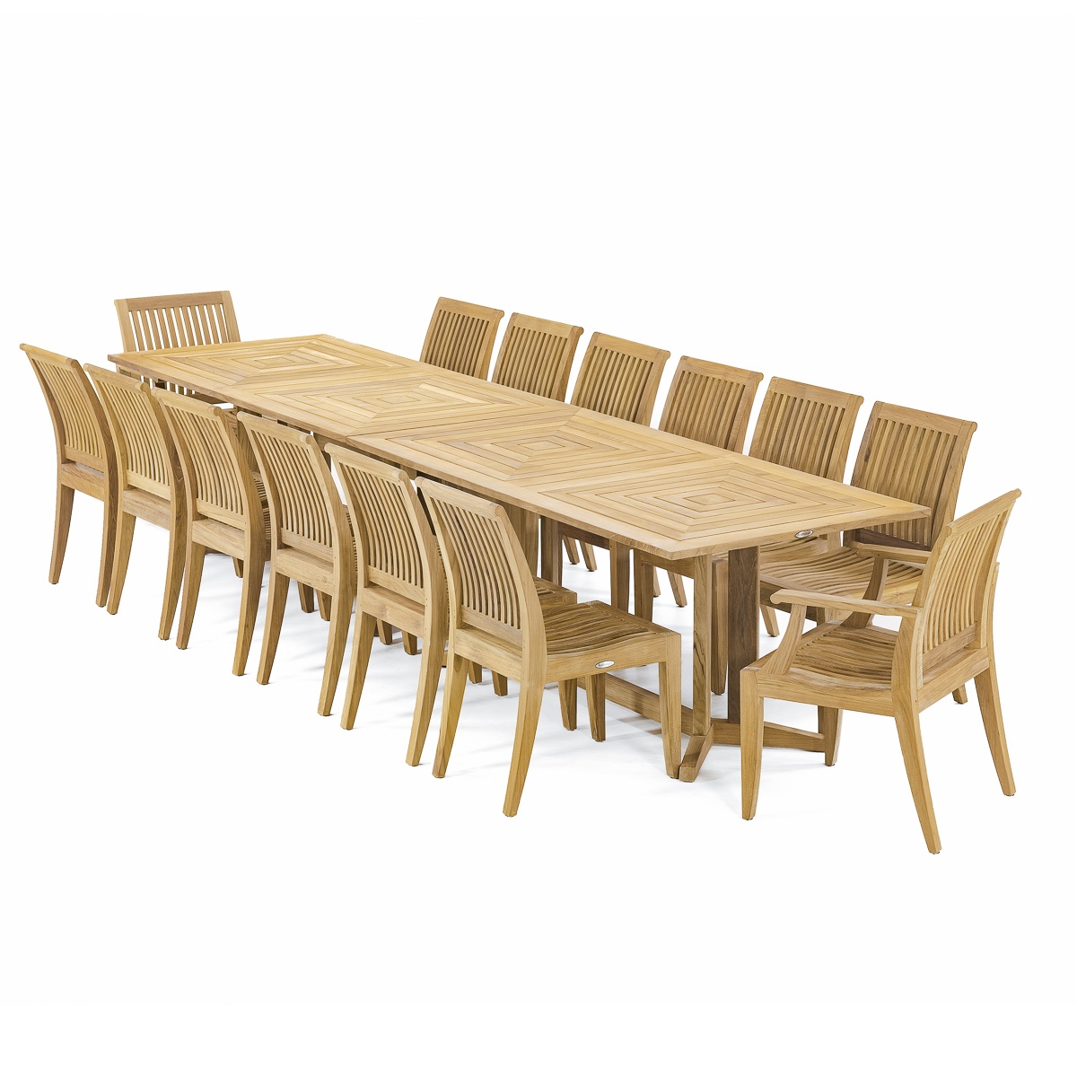 Grand Pyramid Dining Set for 14