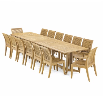 Grand Pyramid Dining Set for 14
