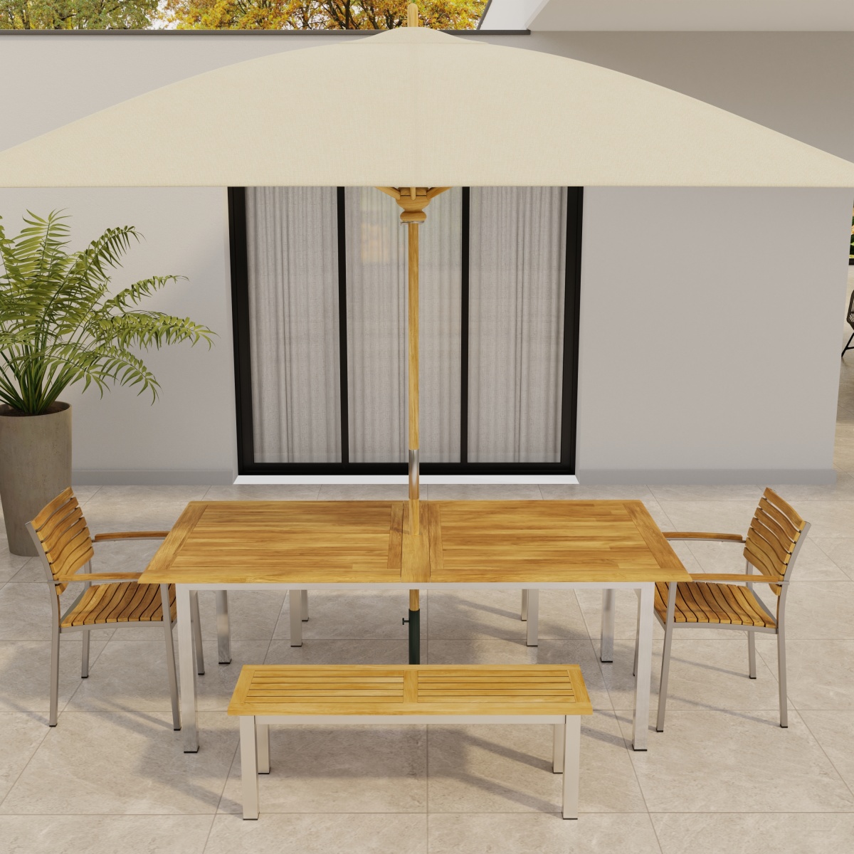 Vogue Bench Dining Set