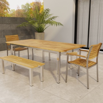 Vogue Bench Dining Set