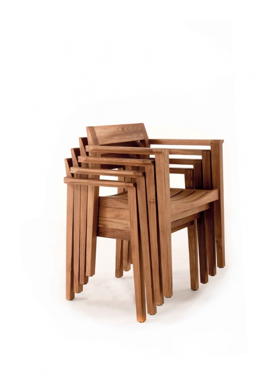 Horizon Vogue Teak Dining Set for 8 - Picture L