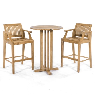 Laguna 3 pc Pub Table and Stool Set