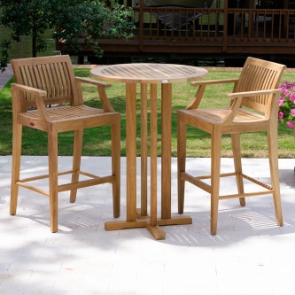Laguna 3 pc Pub Table and Stool Set