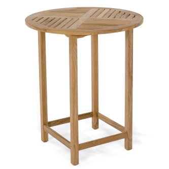Somerset Side Barstool 5pc Teak Bar Set