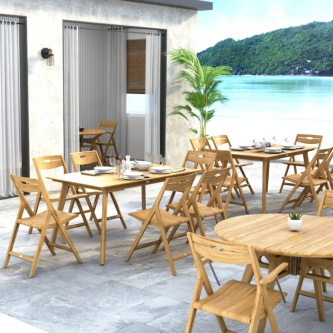 Surf 7 pc Teak Dining Set