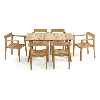 Surf Horizon 7 pc Teak Dining Set