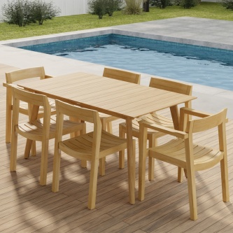 7pc Surf Horizon Dining Set