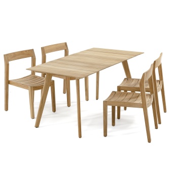 Surf Horizon 5 pc Teak Dining Set