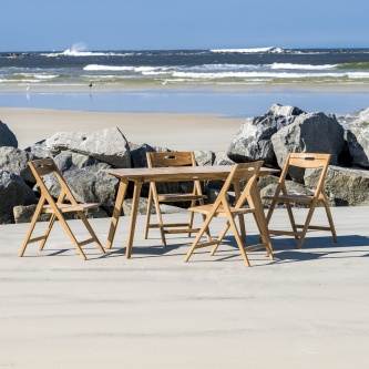 Surf 5 pc Teak Dining Set
