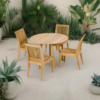 5 pc Laguna Surf Dining Set
