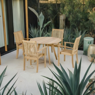 5 piece Sussex Surf Dining Set