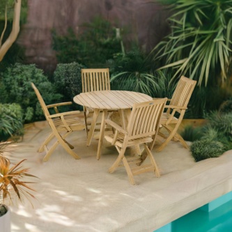 5 piece Surf Barbuda Dining Set