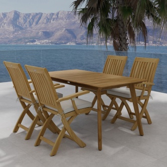 5 pc Surf Barbuda Dining Set