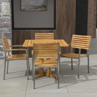 5pc Vogue Pyramid Dining Set