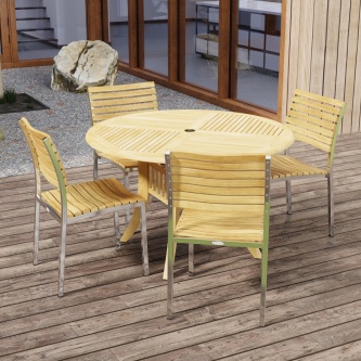 Grand Hyatt Vogue 5 pc Dining Set
