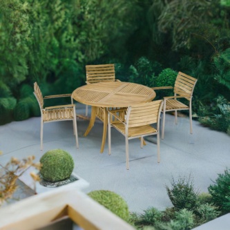 Grand Hyatt Vogue Dining Set