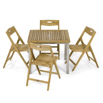 Vogue Surf 5 pc Teak Cafe Set