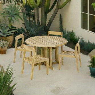 Barbuda Horizon Teak Dining Set