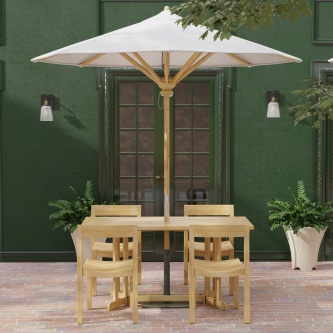 Nevis Horizon Wood Dining Set