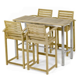 5 pc Somerset Dining Barstool Set