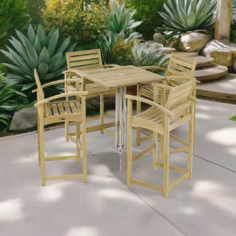 Square Somerset Dining Barstool Set