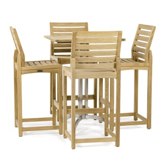 Square Somerset Side Barstool Set