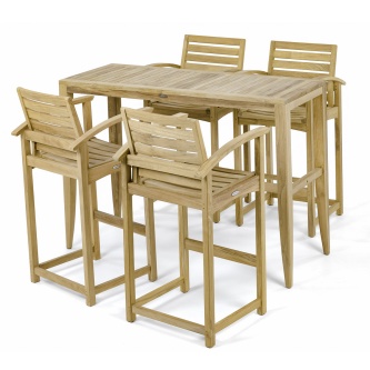 Somerset Laguna Teak Bar Set