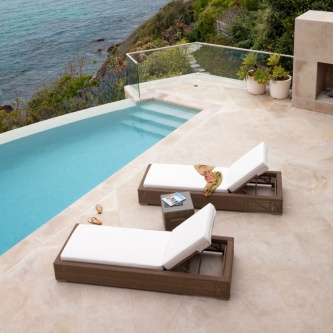 Malaga Double Chaise Set