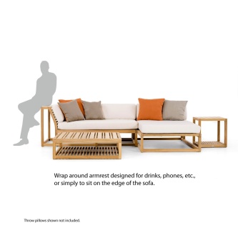 Maya 4pc Lounge Set