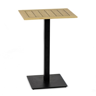 Vogue 24x30 Bar Top & Black Base Combo