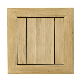 Vogue 24x24 Table Top Black Base Combo