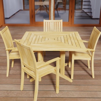 5 pc Sussex Pyramid Dining Set