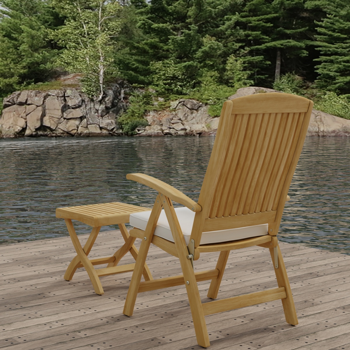 Barbuda Recliner & Ottoman
