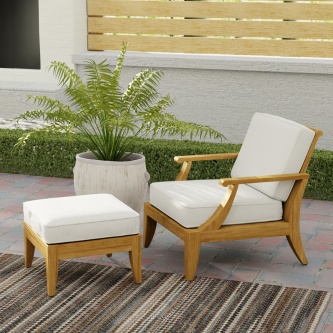 Laguna Chair & Ottoman Set