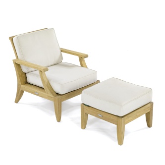 Laguna Chair & Ottoman Set